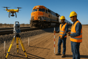 Final Location Survey for Railway Station-min