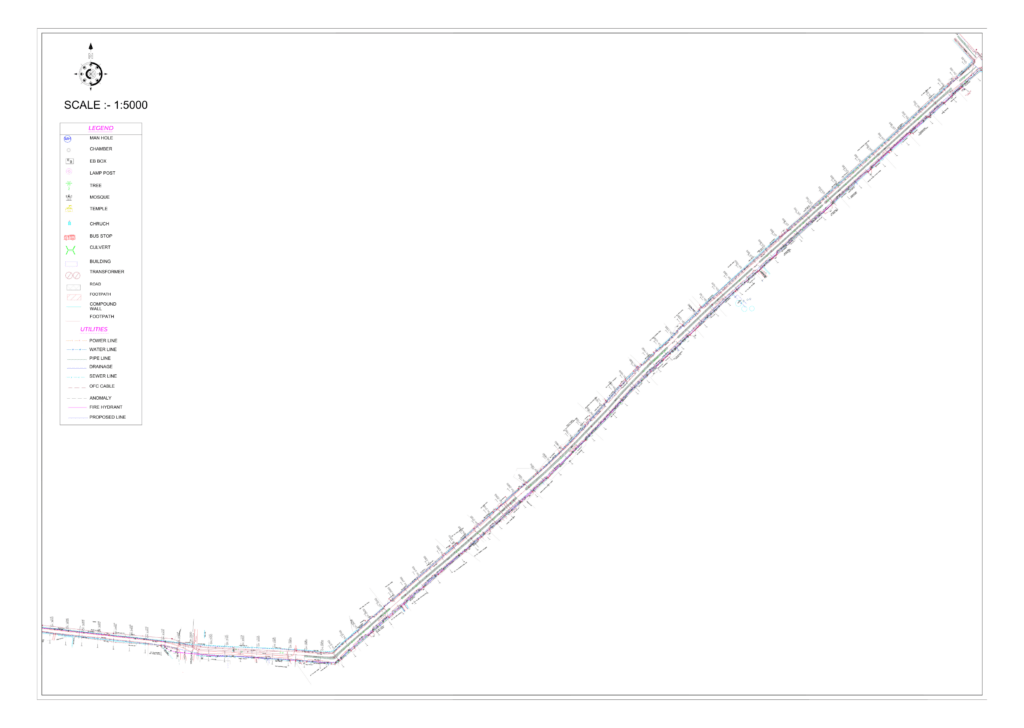 Underground utility survey