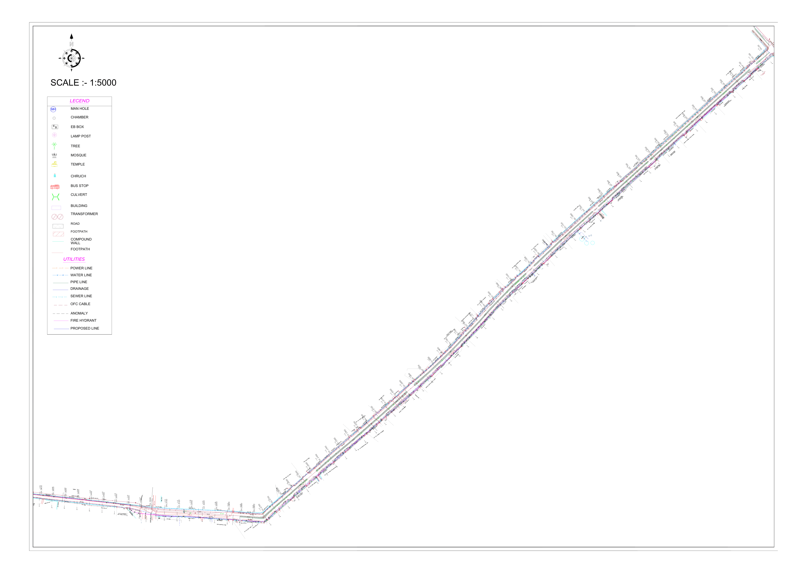 Underground utility survey