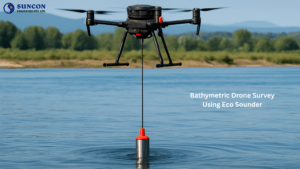 Bathymetric Drone Survey Using Eco Sounder