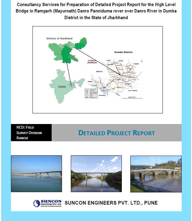 Danro river bridge jharkhand