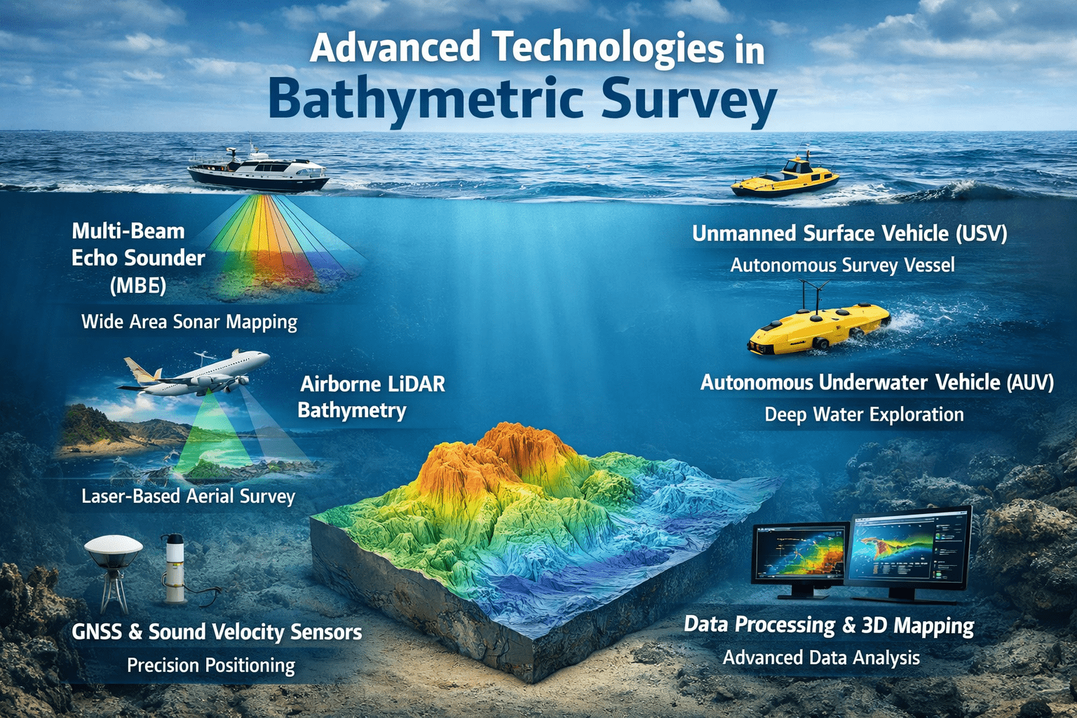 Advanced Technologies In Bathymetric Survey