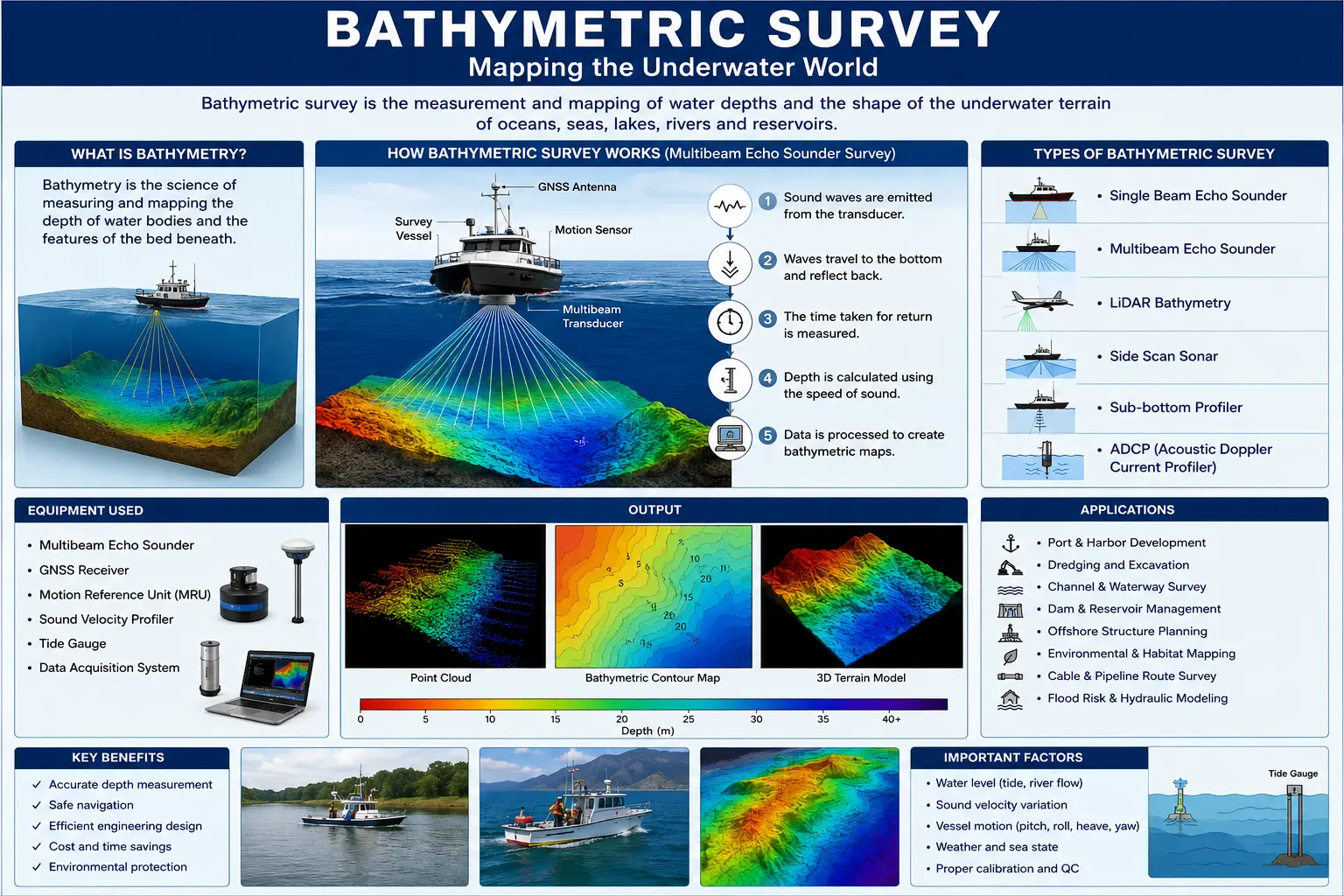Bathymetric Survey Methods